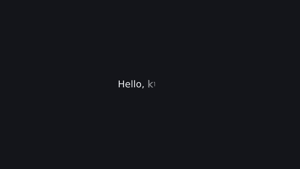 Hello at 0.5 s
