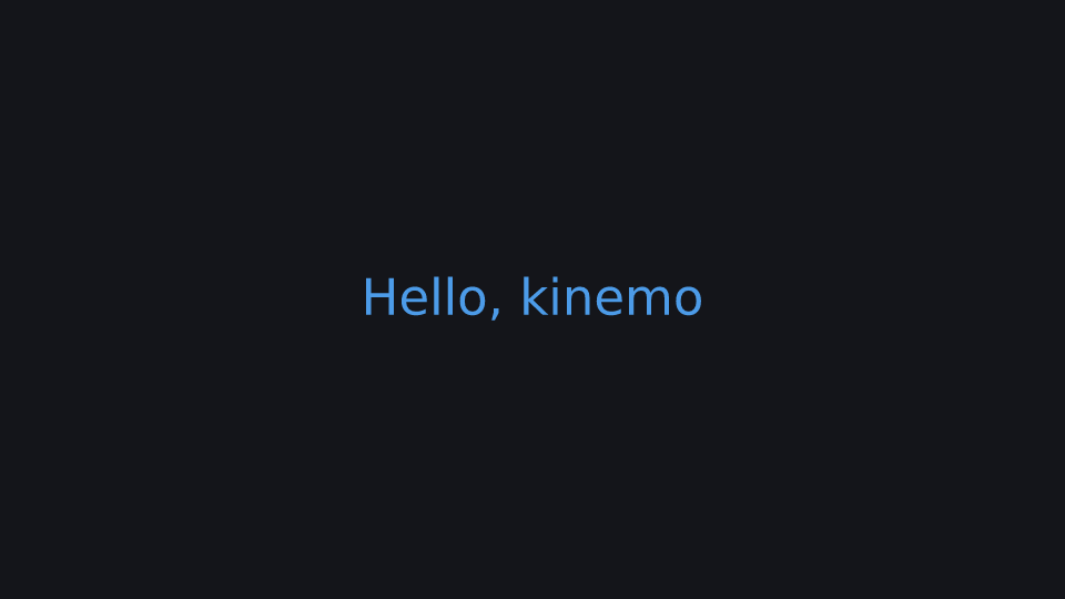 Hello at 2.4 s