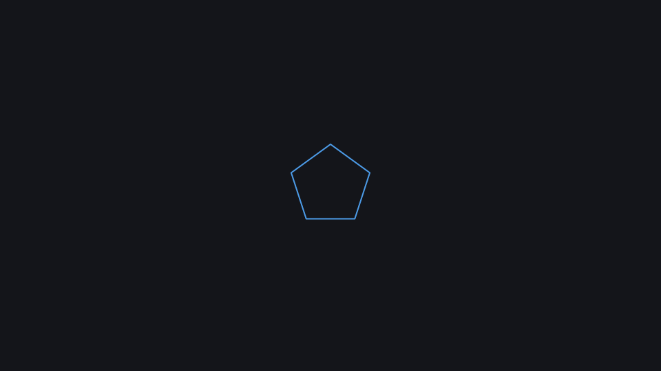 Parametric polygon at 1.5 s